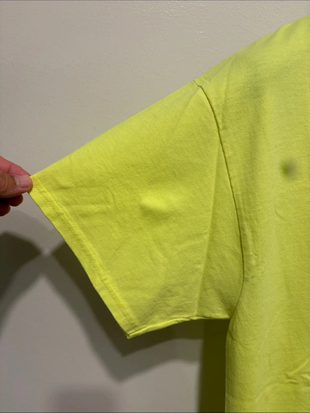 Short Sleeve Tee in Lime Green